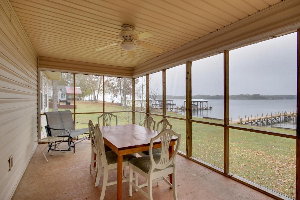 Lakefront House with Boat Ramp, Dock and Sunset Views!